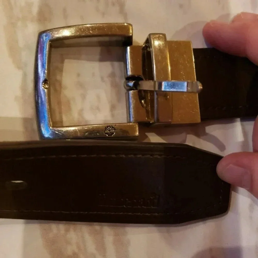 Timberland W34 dark brown‎ belt